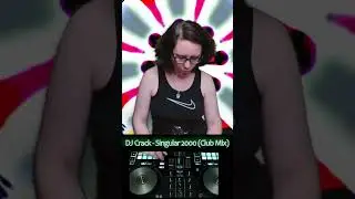 DJ Crack - Singular 2000 (Club Mix) #hardtrance #trancemusic #shorts