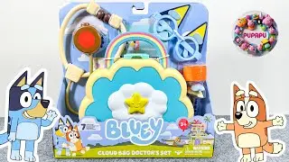 ASMR Unboxing Bluey Cloud Bag Doctor's Set | No Talking Video