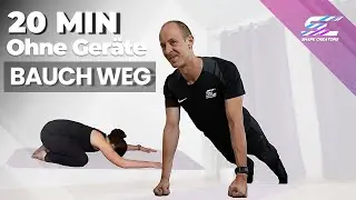 20 Min Ganzkörper Workout für Anfänger – Bauchfett weg nach Feierabend ohne Geräte