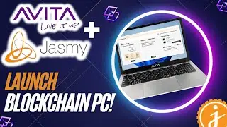 AVITA + Jasmy Launch the 1st Blockchain PC