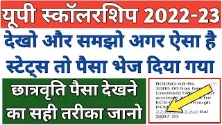 up scholarship kab tak aayega 2022 23/up bed scholarship news today/up scholarship update today