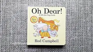 Oh Dear! by Rod Campbell (Pan Macmillan). Instagram @english.books.ua