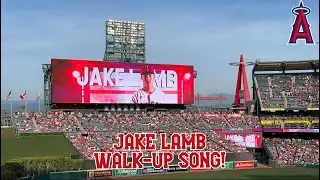 2023 JAKE LAMB LIVE WALK-UP SONG! | 2023 Angels Baseball