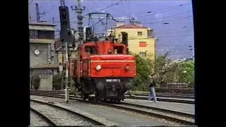 Innsbruck Hauptbahnhof am 17. Mai 1991