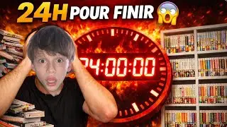 J&rsquo;AI 24H pour FINIR ma MANGATHEQUE 