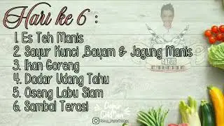 30 Menu Masakan Ramadhan Selama 1 Bulan | Ide Sahur & Buka Puasa