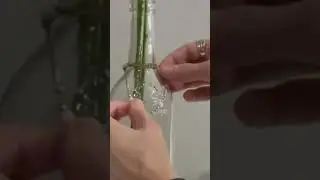 DIY Wine Bottle Craft Using Your Jewelry #shorts #diy #diycrafts  #jewelry #winenight