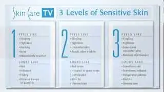 3 Levels of Sensitive Skin
