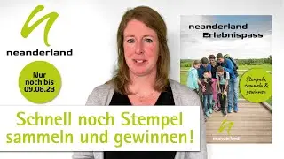 neanderland Erlebnispass: Schnell noch Stempel sammeln & gewinnen!