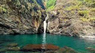 Crystal Clear Turquoise Water | 10 Hours of Mountain Cascade for Sleeping & Meditation
