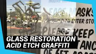 Our Process- Glass Acid Etch Repair