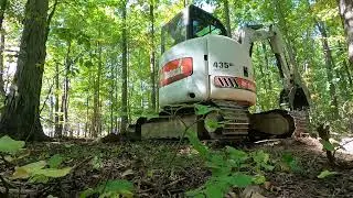 Excavator lullaby, No talking No music Steel track machine sounds