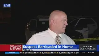Suspect in Arcadia reportedly shot officer in the face; family member shot in upper body