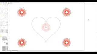 Draw heart animation  in just few lines of python programming