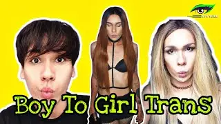 Boy transform into girl - Looking so sexy 🔥 (Crossdressing) 💕