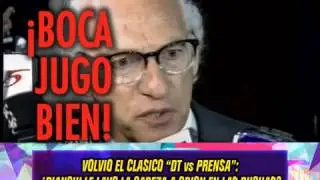 EL ENOJO DE BIANCHI CON LA PRENSA Y LAS CONTRADICCIONES DE ORION - 18-08-14