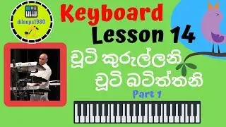 කීබෝඩ් වාදනය මුල සිටම (Keyboard Lesson in Sinhala) #14