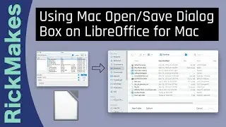 Using Mac Open/Save Dialog Box on LibreOffice for Mac