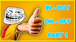 English prepositions introduction to IN - OUT, ON - OFF ( PART 1 )