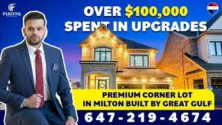 Fully Upgraded Corner Lot Home In Milton | 1504 Kitchen Court | Homes For Sale in Milton | For Sale