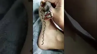 border feet mehndi design #shorts #shortsvideo #youtubeshorts
