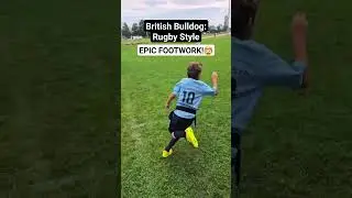 British Bulldogs Tag Rugby Style: Crazy  sidestepping 😱