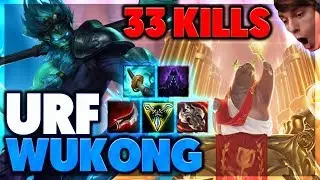 I'M PERMANENTLY INVISIBLE | URF WUKONG FULL GAMEPLAY - BunnyFuFuu