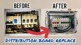 How to replace Distribution Board inside House
