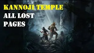 KANNOJI TEMPLE: All Lost Pages (AC Shadows: Claws Of Awaji)