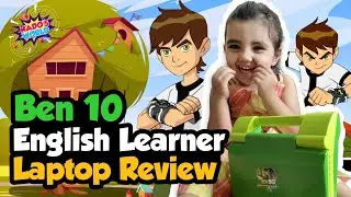 Ben 10 English Learner Laptop Review by Nado #toyreview #kidslearning #vlog #unboxing