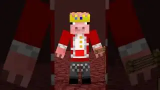 Technoblade Animation(ladder clutch)  #Shorts #herobrine #technobladeanimation #dreamvstechoblade