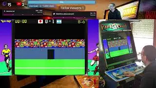 STREAMING IN MULTI PIATTAFORMA THE REAL ARCADE CABINETINSERT COIN