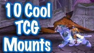 Jessiehealz - 10 Cool TCG Mounts Display (World of Warcraft)
