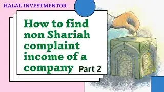 How to find non--sharia compliant income of a company? The basic screening criteria. Part 2