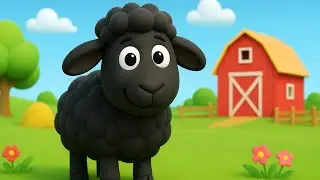Baa Baa Black Sheep 🐑🎶 | Popular Kids Cartoon Song | Learn & Sing Along