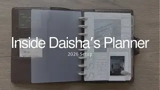 Создание ежедневника на 2026 год | Настройка ежедневника на кольцах