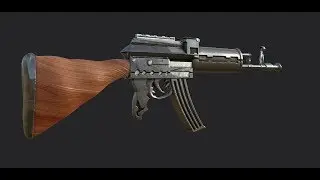 Free Download Model - AK 47 - Tutorial: ZBrush & Substance Painter 2