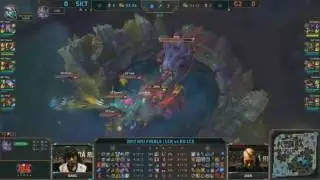 MSI FINAL - SKT vs G2!!! (Peanut carry SKT)