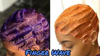 Best Tiktok Finger Wave Compilation Video 💚💜
