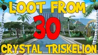 Runescape 3 - Loot From 30 Crystal Triskelion Keys! [ Surprisingly Good Summoning XP]