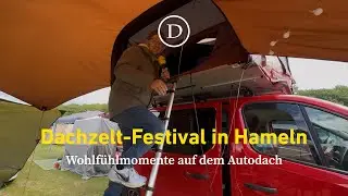 Unterwegs auf dem Dachzelt-Festival in Hameln