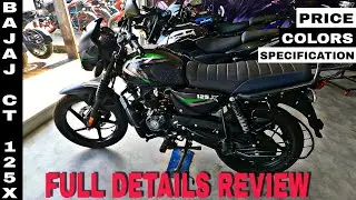 All New Bajaj CT 125X 2023 | Full Details Review In Hindi | Price | Mileage | Performance |
