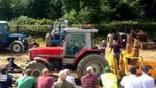 Tractor pulling at cdtec 2014