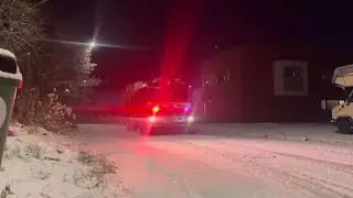 Výjezd na dopravní nehodu, kamion v příkopě na dálnici 
