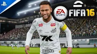 FIFA 16 - DECIS&Atilde;O SULAMERICANA! SANTOS X VASCO! NEYMAR & GABIGOL! MODO CARREIRA EP12