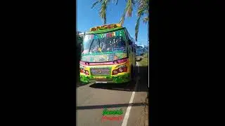 Ooty komban mini bus in mist mist king