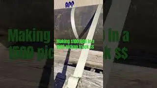 Making $100,000 in a 1500 pickup truck $$ #people#life#real#hotshot#trucking