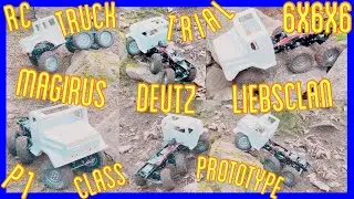 MAGIRUS DEUTZ TRIAL TRUCK PROTOTYPE 6X6X6 CLASS P1 #youtubecreatorcommunity