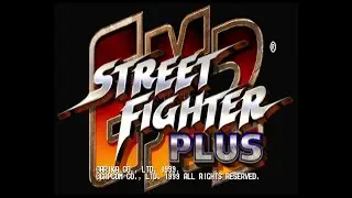 Street Fighter EX2 Plus (Jap) PS1 Game Full Run