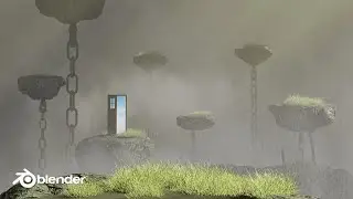 Floating Islands in Blender